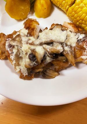 絶品チキンソテー～きのこクリームソース～-レシピのメイン写真