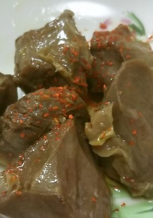 ずり(砂肝)の醤油漬-レシピのメイン写真