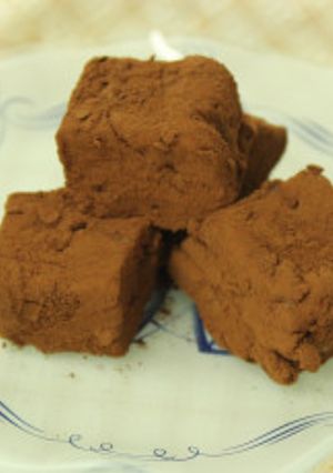 生チョコ風 牛乳もち-レシピのメイン写真