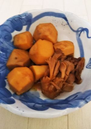 里芋と舞茸の煮物-レシピのメイン写真