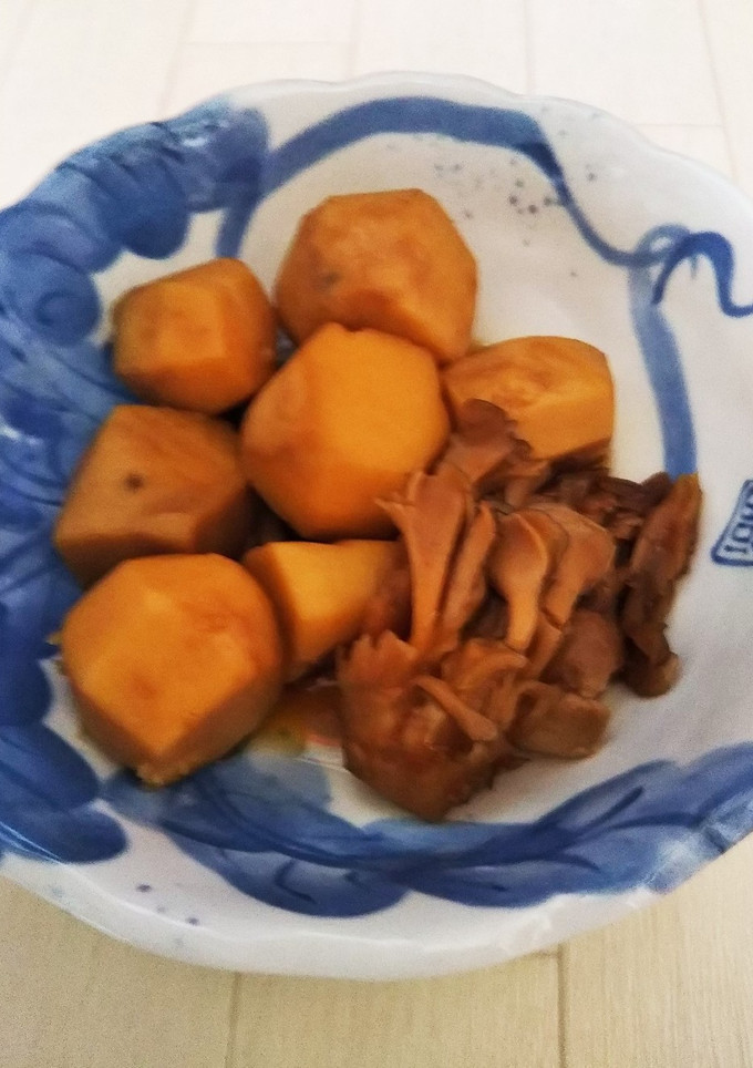 里芋と舞茸の煮物-レシピのメイン写真