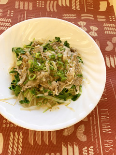 10分で完成!豚肉ともやしのレンジ蒸し-レシピのメイン写真