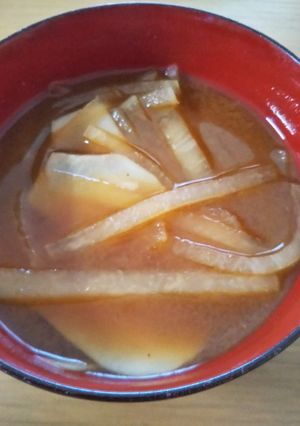 サトイモと大根のみそ汁-レシピのメイン写真