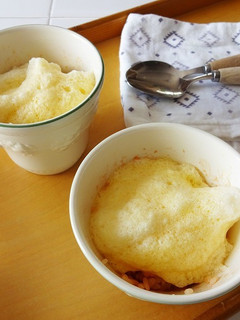 ふわふわメレンゲ★マグカップオムライス-レシピのメイン写真