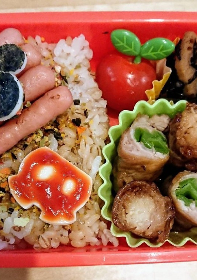 幼稚園のお弁当第36段!!時短ミッキー！-レシピのメイン写真