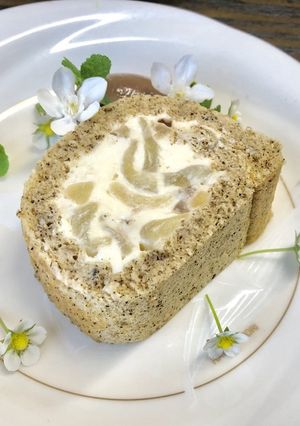 林檎の紅茶ロールケーキ-レシピのメイン写真