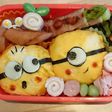 幼稚園のお弁当第37段!!ミニオン♪