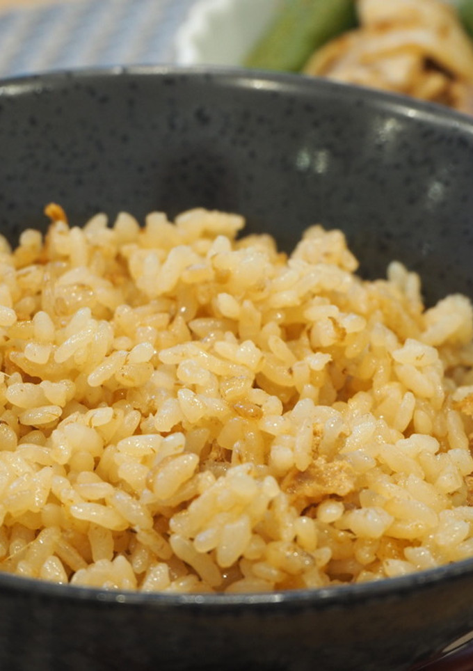 『生姜醤油の炊き込みご飯』-レシピのメイン写真
