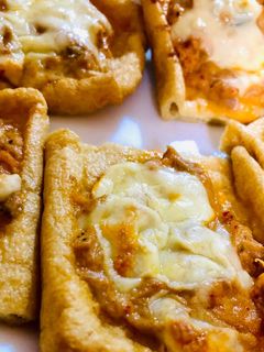 簡単 糖質オフ 油揚げのキムマヨ焼き-レシピのメイン写真