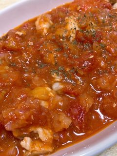鶏肉のトマト煮込み-レシピのメイン写真