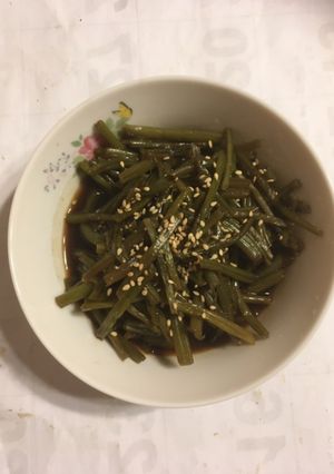 サツマイモの茎-レシピのメイン写真