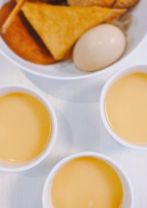 コンビニおでんのつゆで作る具なし茶碗蒸し-レシピのメイン写真