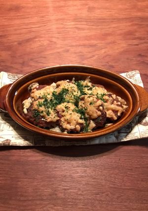 つくねチーズ焼き-レシピのメイン写真
