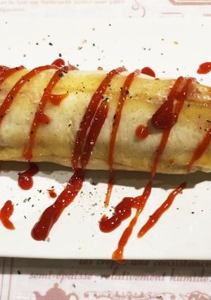 コンビニブリトー&フランクのアレンジ！-レシピのメイン写真