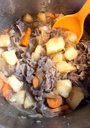 圧力鍋で時短！簡単！無水肉じゃが-レシピのメイン写真