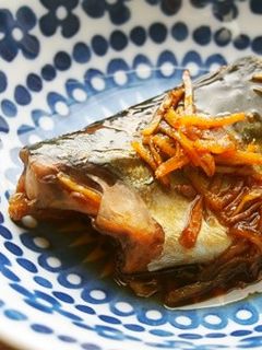 鯖の醤油煮♪生姜を沢山入れて♪-レシピのメイン写真