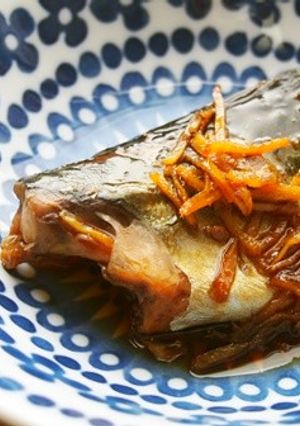 鯖の醤油煮♪生姜を沢山入れて♪-レシピのメイン写真