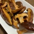 簡単おつまみ☆しいたけの酒蒸し醤油焼き
