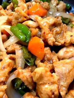 鶏唐揚げの野菜たっぷり甘酢あん-レシピのメイン写真
