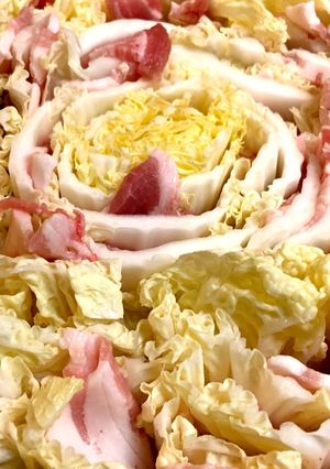 白菜と豚バラの重ね鍋-レシピのメイン写真