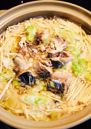 簡単鯖缶鍋-レシピのメイン写真