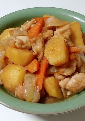 圧力鍋3分　我が家の肉じゃが-レシピのメイン写真