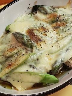 アスパラとマッシュルームのチーズ焼き-レシピのメイン写真
