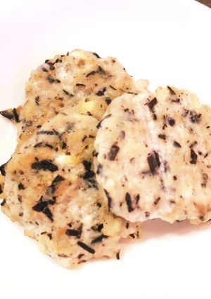 【離乳食後期】ひじき入り豆腐ハンバーグ-レシピのメイン写真