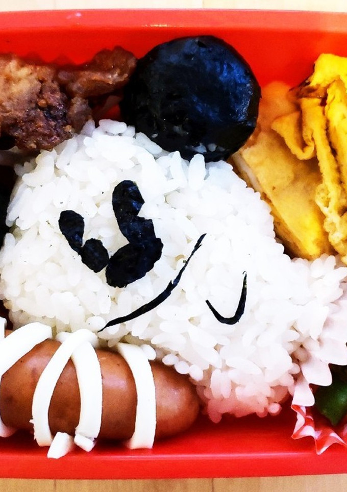 幼稚園のお弁当第44段!!ミッキー♪-レシピのメイン写真