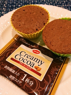 コープの調整ココアで☆ココアHM蒸しパン-レシピのメイン写真