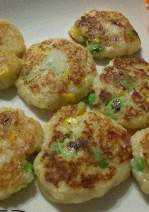 子ども大好き❤️もちもち豆腐焼き-レシピのメイン写真