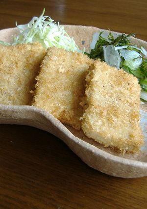 青のり入り高野豆腐のカツ-レシピのメイン写真