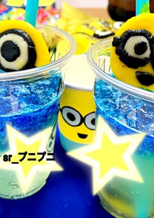 ミニオン白玉 モッチモチです-レシピのメイン写真
