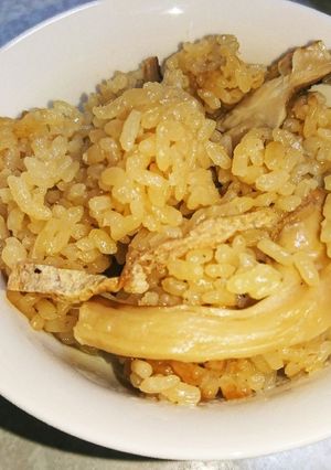 松茸ご飯-レシピのメイン写真