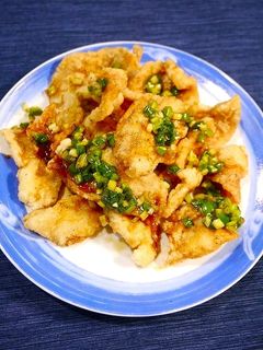 簡単!ネギポン竜田揚げ☆油淋鶏風-レシピのメイン写真