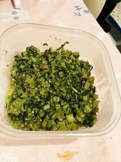 超簡単時短大根の葉ごま油炒めふりかけ-レシピのメイン写真