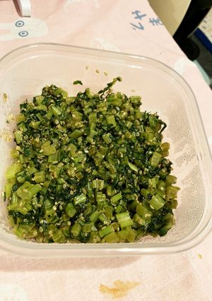 超簡単時短大根の葉ごま油炒めふりかけ-レシピのメイン写真