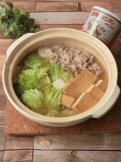 豚肉とキャベツのにんにく味噌バター鍋-レシピのメイン写真