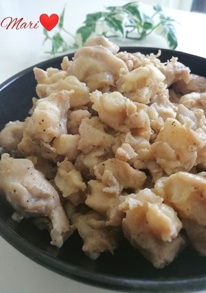 鶏なんこつのレンチンおつまみ-レシピのメイン写真