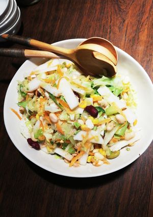 具沢山大根とサラダ豆のツナ和えサラダ★☆-レシピのメイン写真