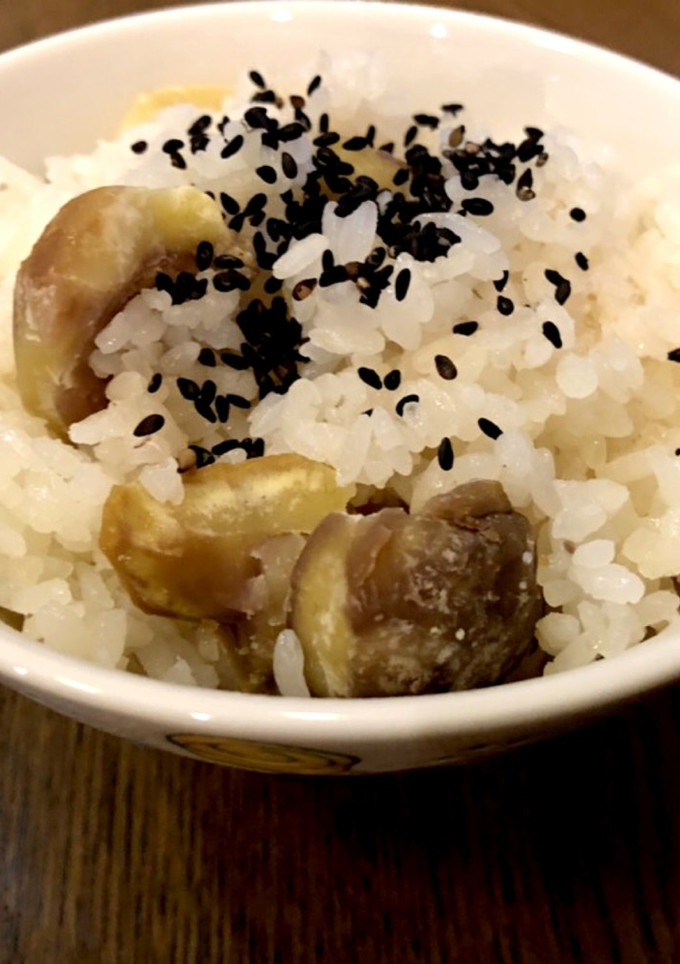 マジ簡単で美味しい！栗ごはん-レシピのメイン写真