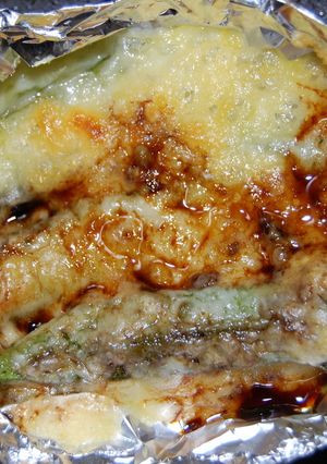 オクラのチーズ焼き☆わさび醤油がけ☆-レシピのメイン写真