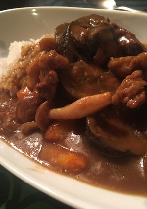 とろ〜り牛すじ茄子カレー-レシピのメイン写真