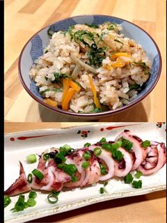 2品同時!イカ飯風炊き込みご飯と蒸イカ煮-レシピのメイン写真