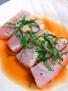 炙り✨マグロのポン酢かけ-レシピのメイン写真