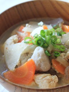 ほっと温まる、けんちん汁-レシピのメイン写真