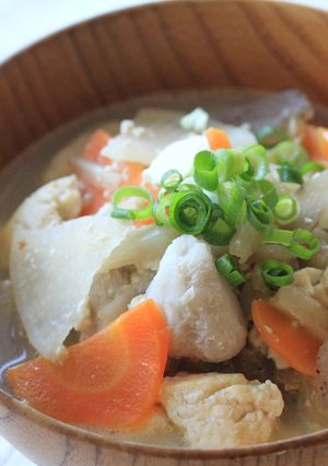 ほっと温まる、けんちん汁-レシピのメイン写真