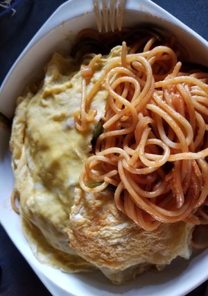 ナポリタンオムレツ-レシピのメイン写真
