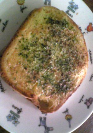 美味しいよ!青海苔トースト-レシピのメイン写真