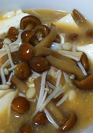 なめこ汁-レシピのメイン写真